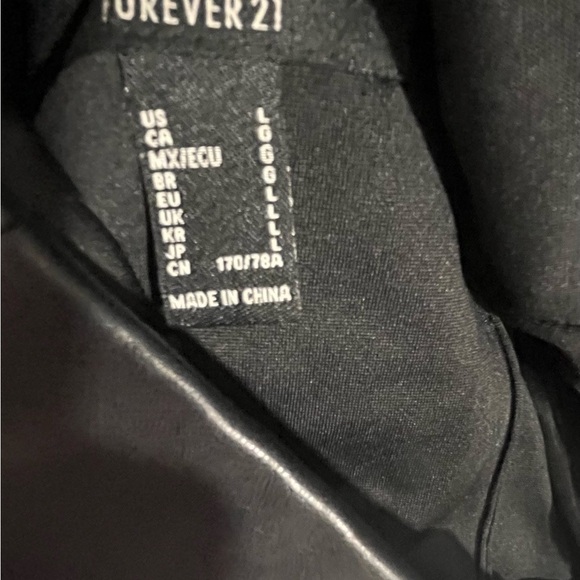 Forever 21 black bustier goth corset whimsigoth halter spaghetti strap. Large - Picture 11 of 12